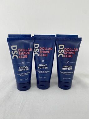 Dollar Shave Club Travel Size Shave Butter Bundle of 6 NWT